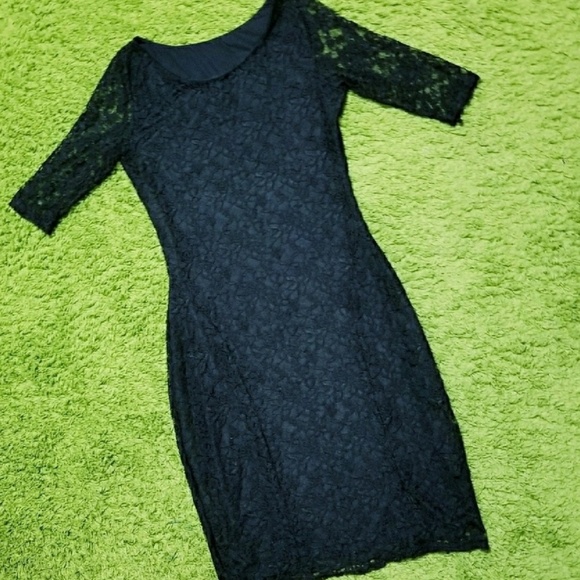 Lace Little Black Dress - Picture 4 of 5